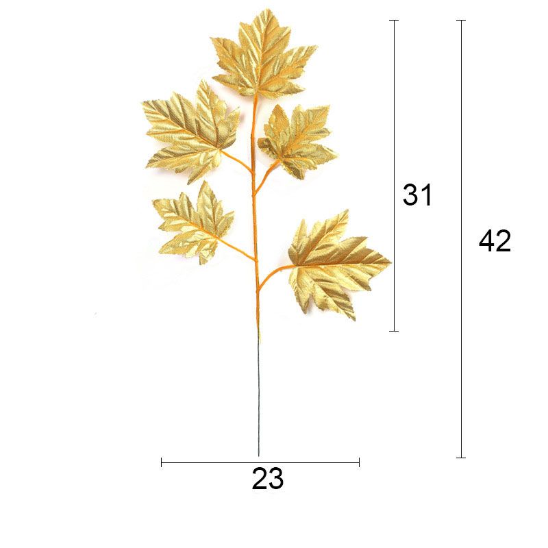 Feuille d'érable en or