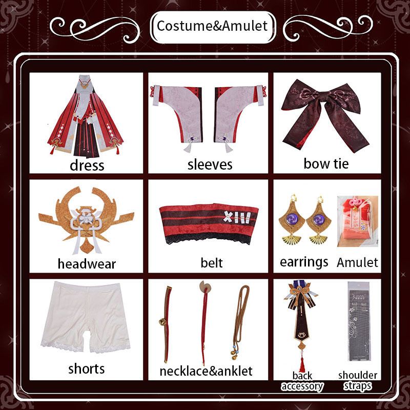 costume and amulet