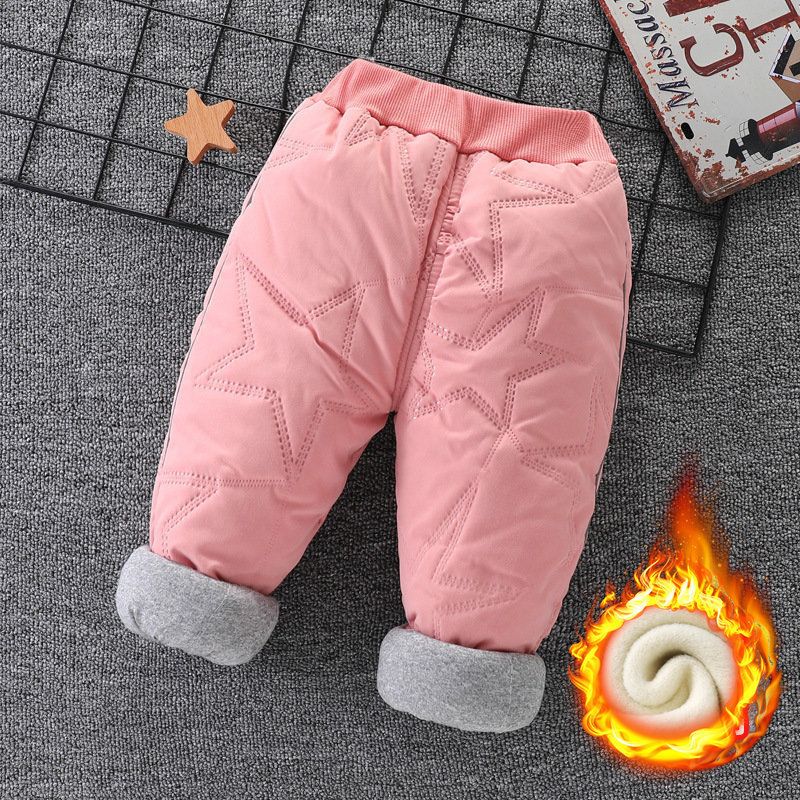 roze een fleece broek