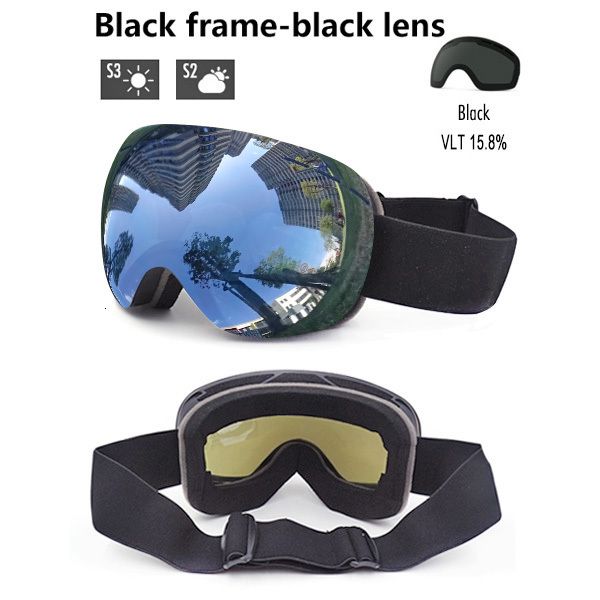 black- black lens