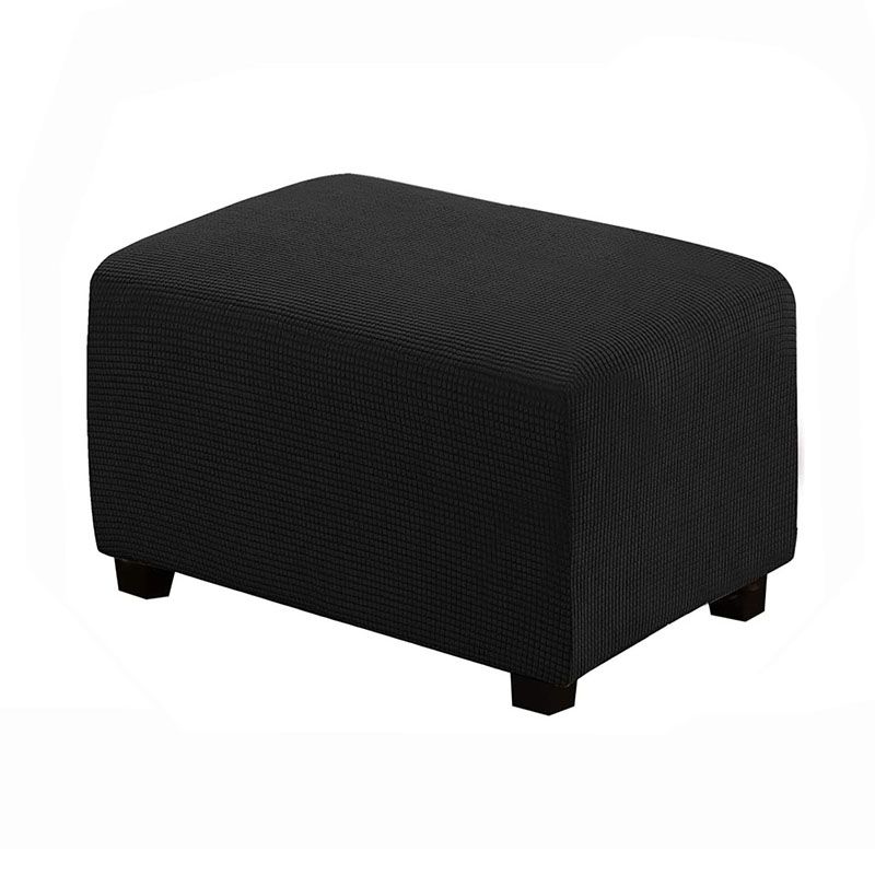 Black stool cover S