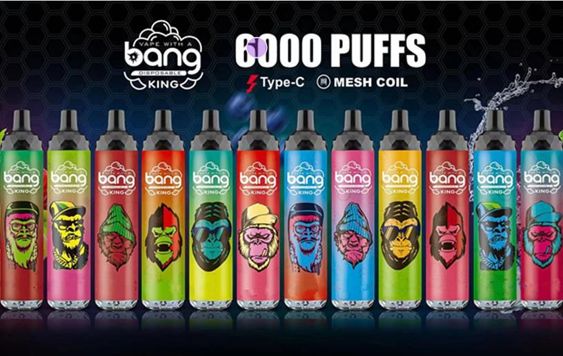 Bang 6000puffs (mix Color)