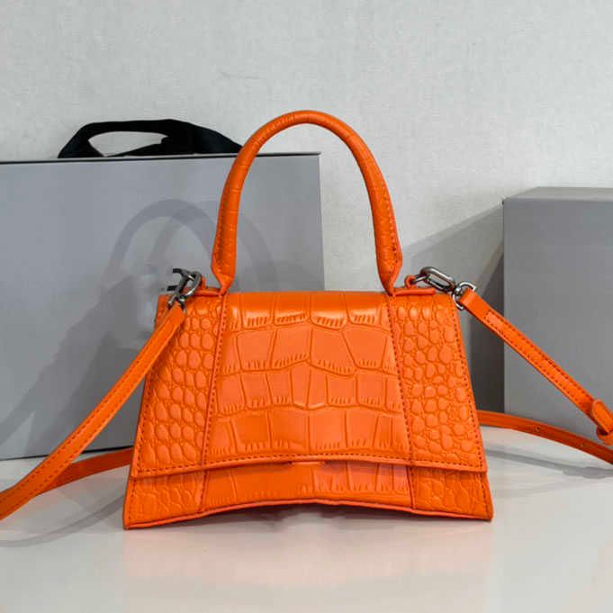 motif de crocodile orange