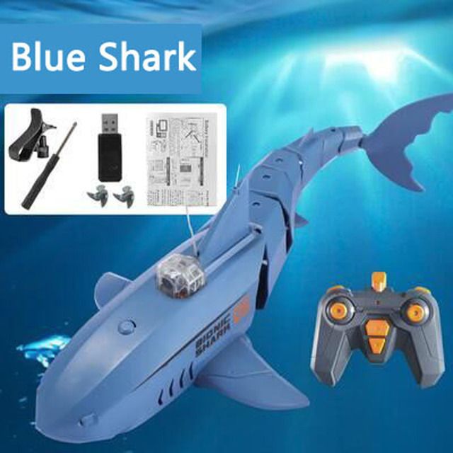 Bl Shark met camera