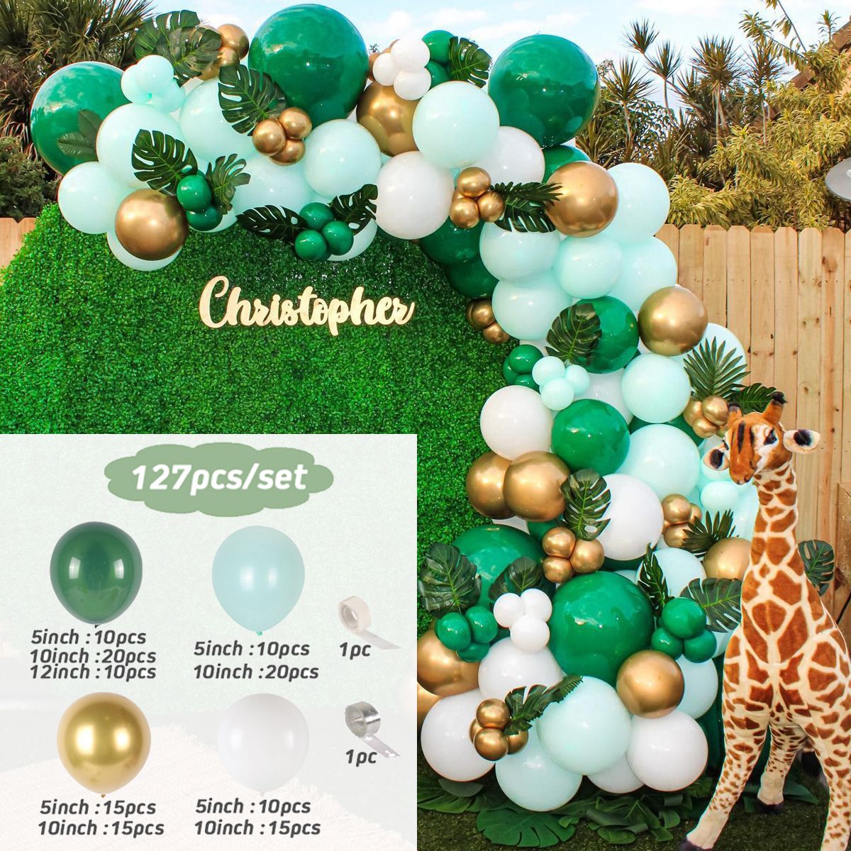 Ballons de 127pcs