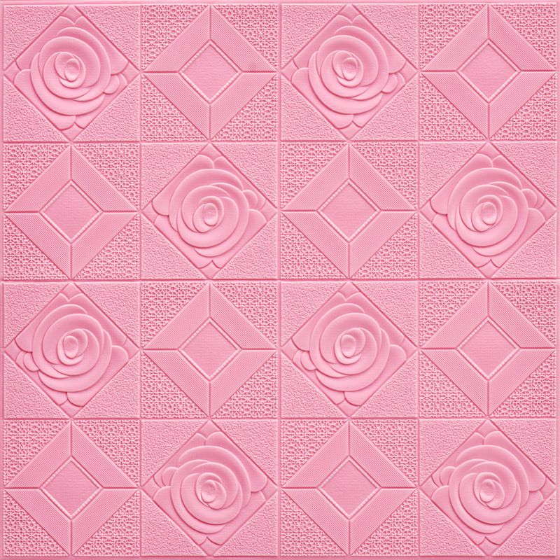 Pink-70x70cm 10 pièces