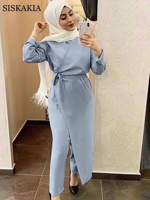 blue jumpsuit