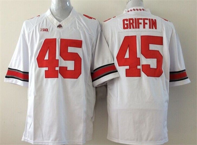 #45 Archie Griffin White