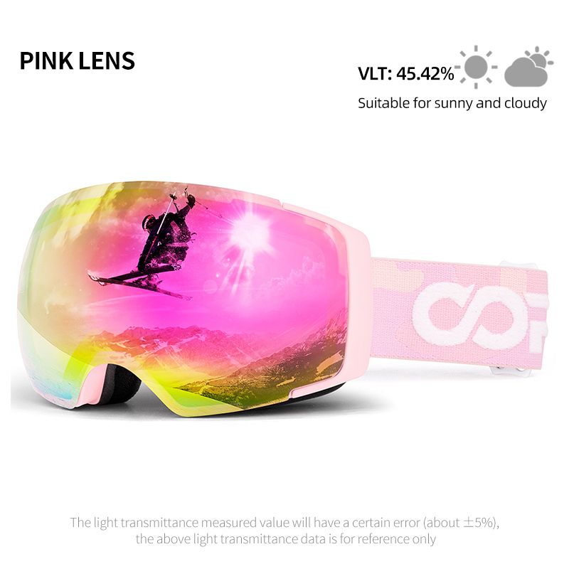 pink goggles only