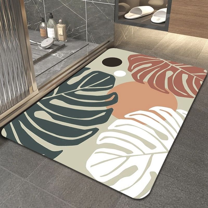 Leaves-d Bath Mats-W40xl60cm