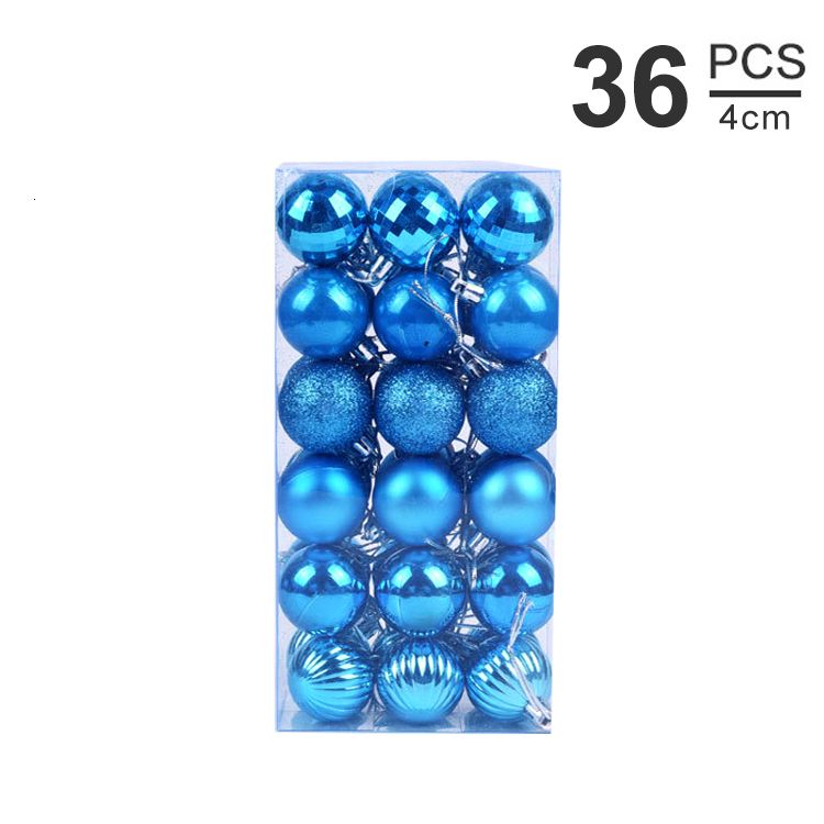 36pcs Blue Set-4cm