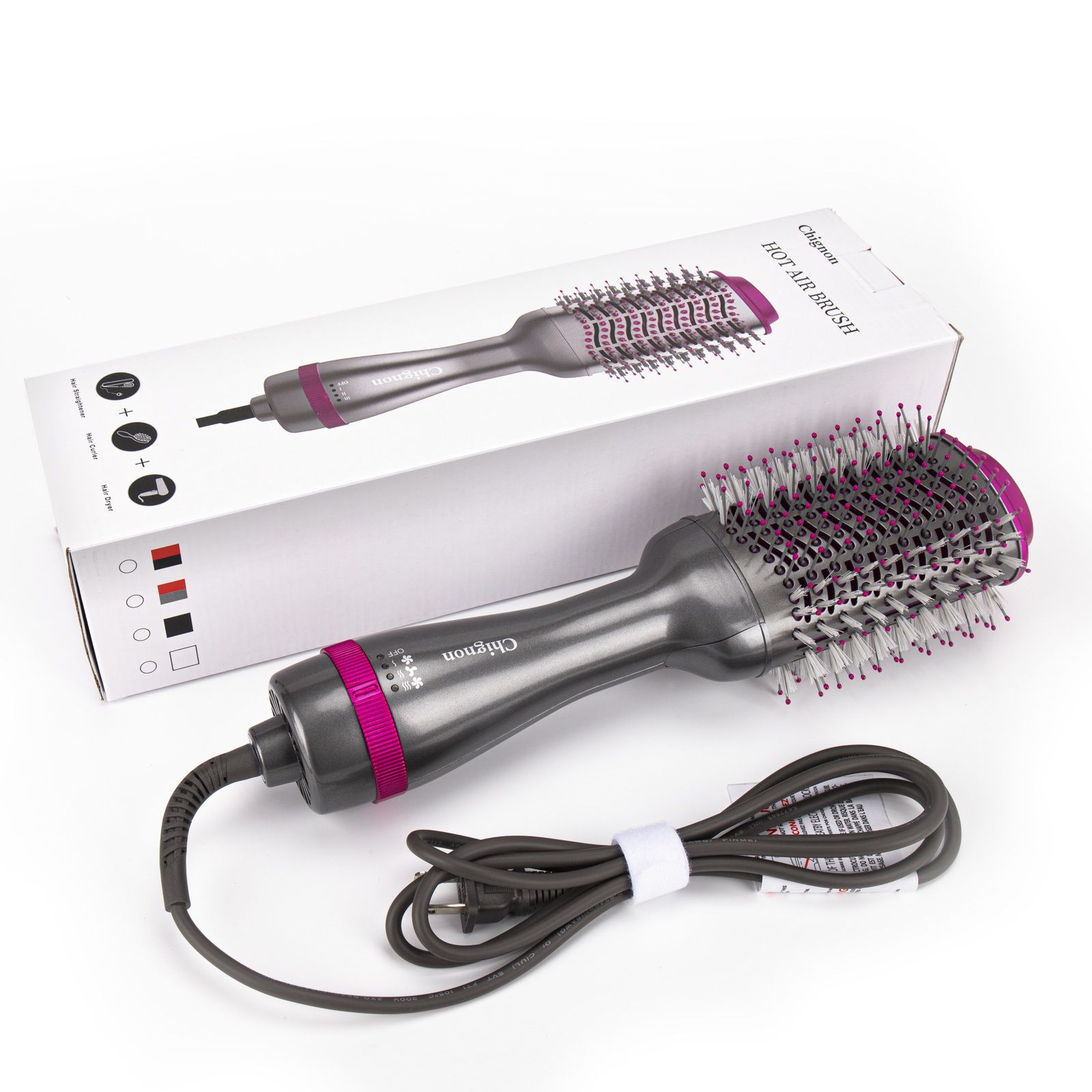 Hair Dryer Brush-s-Uk Plug