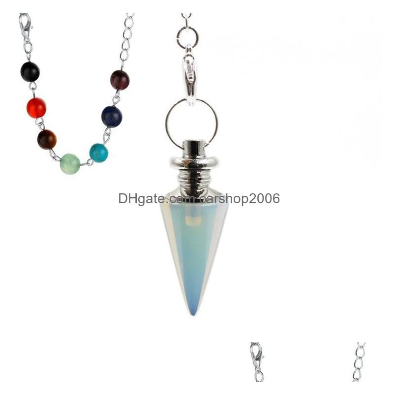 Opalite+7 Chakra Chain