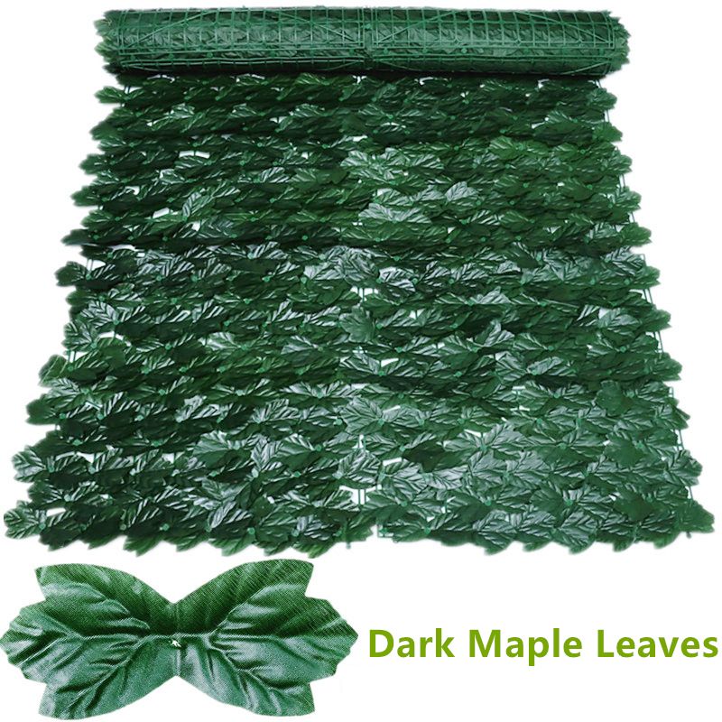 Dark Maple Leaves-0,5 x 1 meter