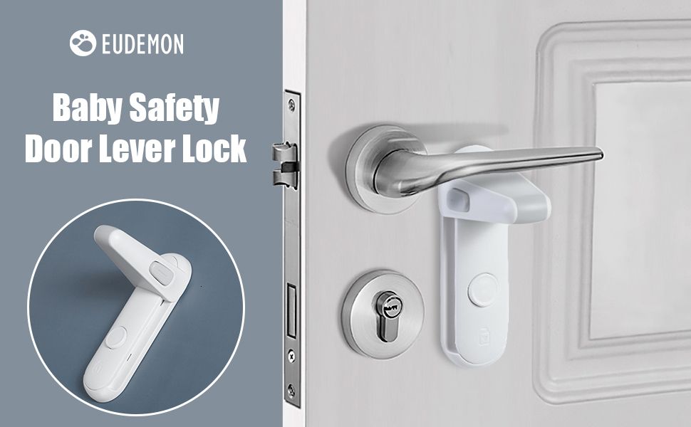 EUDEMON Baby Door Lever Lock Easy To Install From Jin08, $4.76