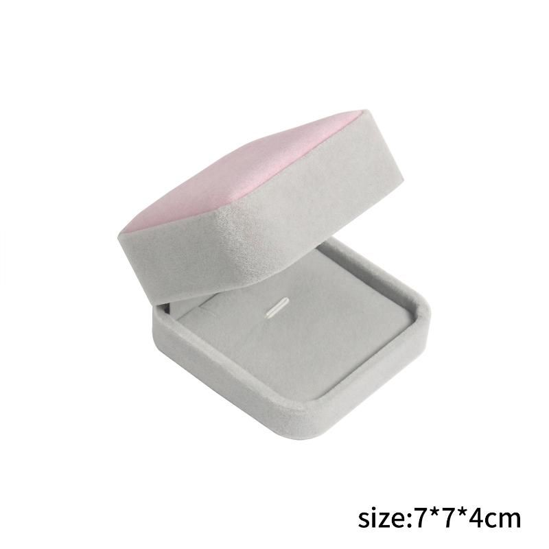 pink gray charm box