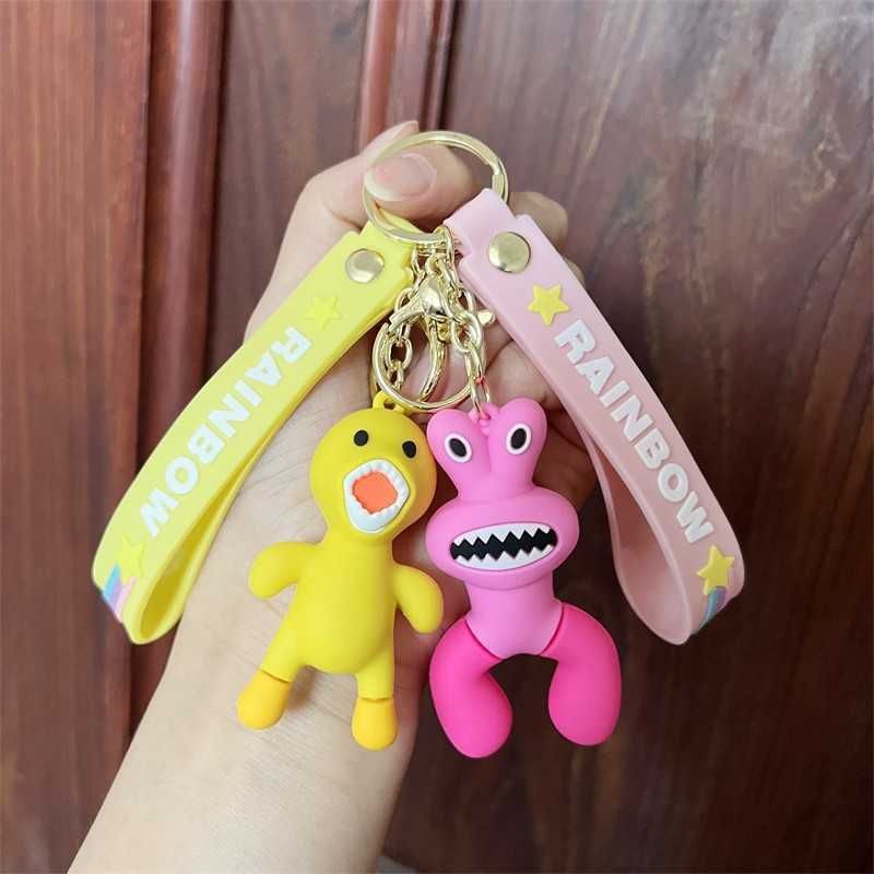 Green Rainbow Friends Keychain