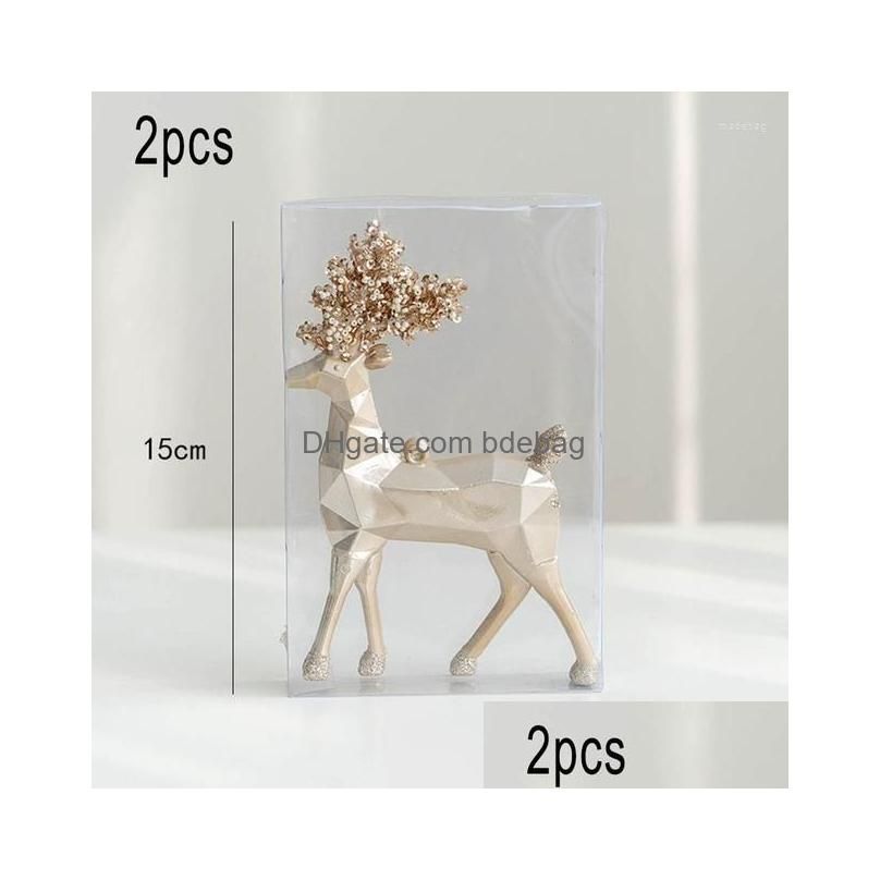 2pcs cerf Chine