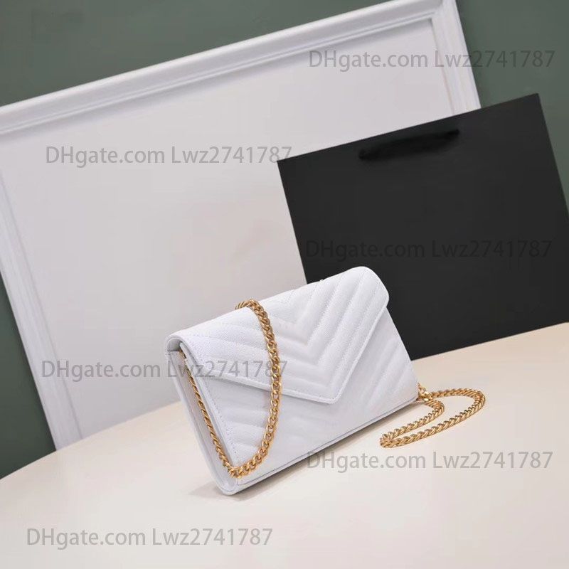 Caviar White: Gold Chain