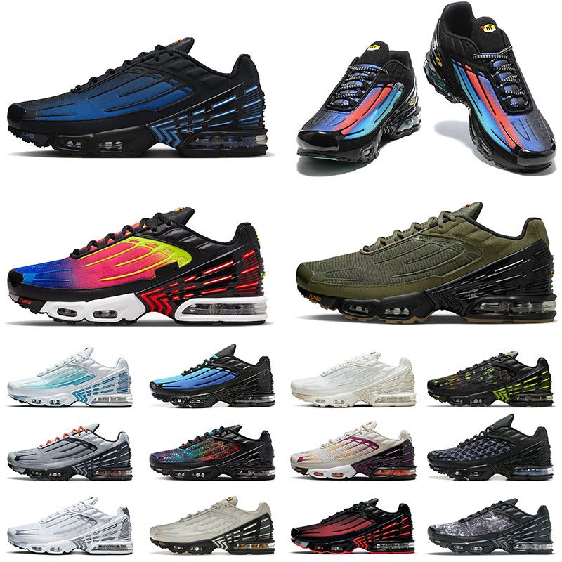 salida pasado Electropositivo nike air max airmax tn 3 athletic shoes tn plus 3 tn3 tns Tuned unity  repeat print silver blue smoke grey all black white obsidian basketball  sneakers trainers big size 12 eur 46