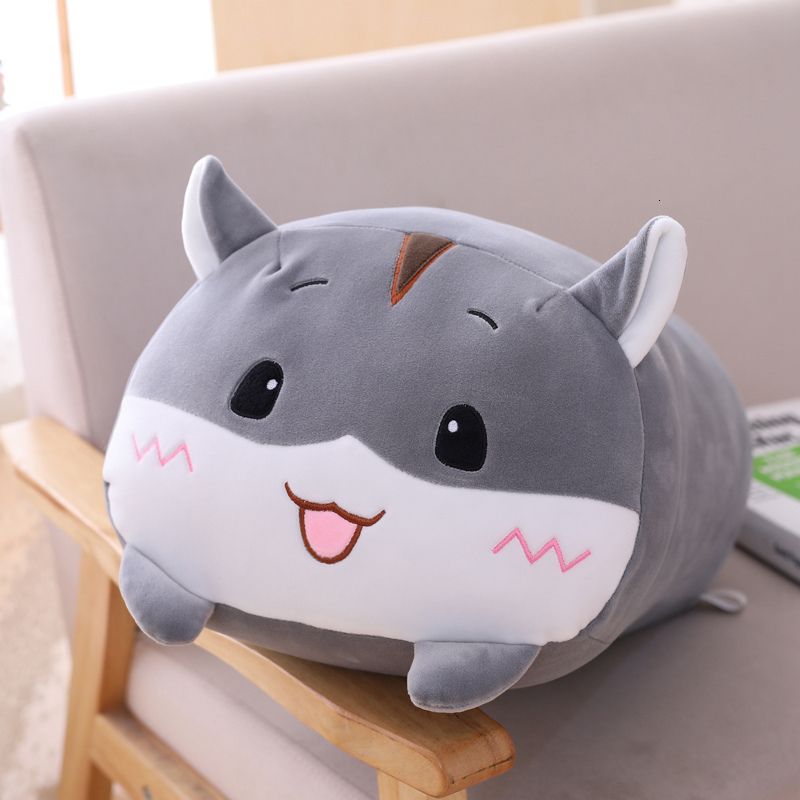 hamster gris 20cm