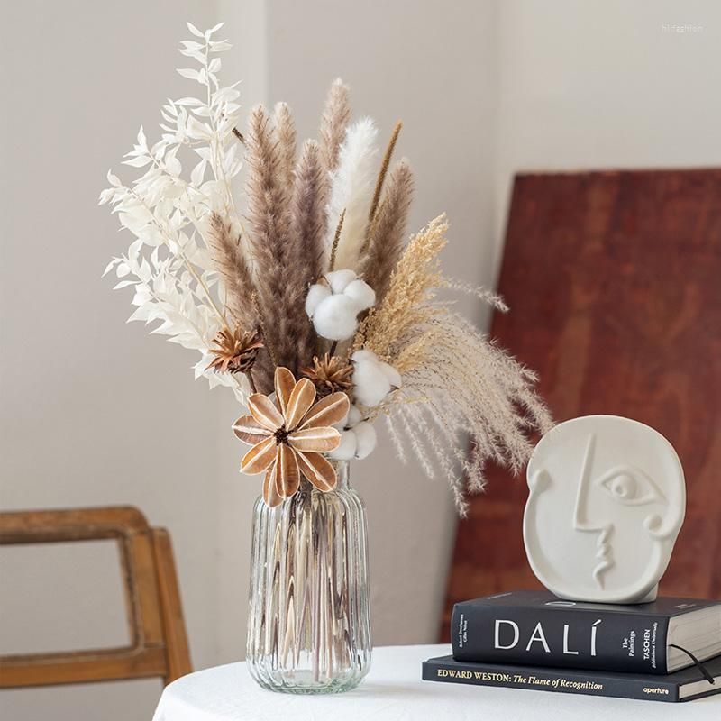 Pampas Grass Decor, Natural Dried Flowers, Reed Grass Bouquet For Wedding  Boho Flowers Home Table Decor, Rustic Farmhouse Party, Merry Christmas  Decorations For Home New Year Gifts, Aesthetic Room Decor, Home Decor 