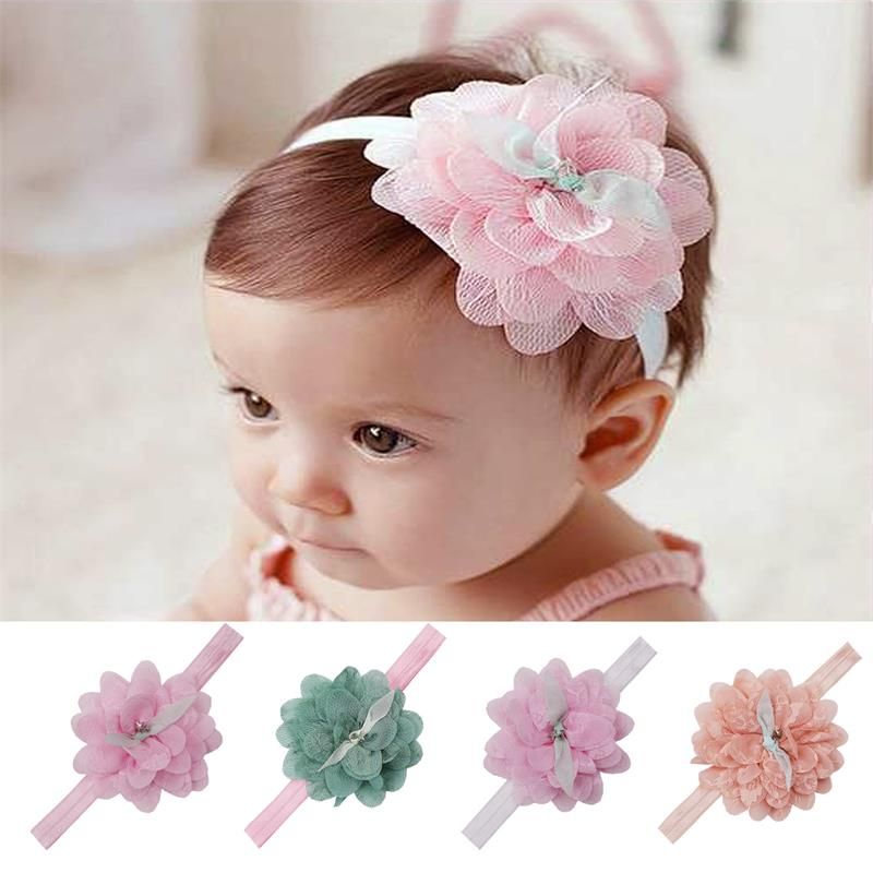 Bébé Filles Dentelle Fleur Mignon Bandeau Bandeau Cheveux - Temu