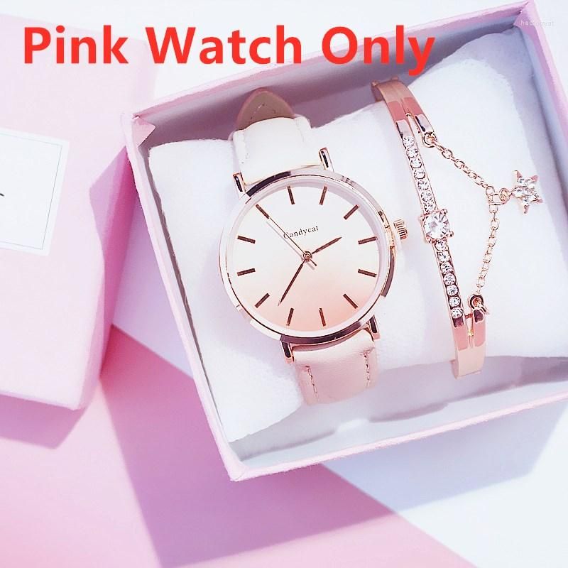 Montre rose seulement