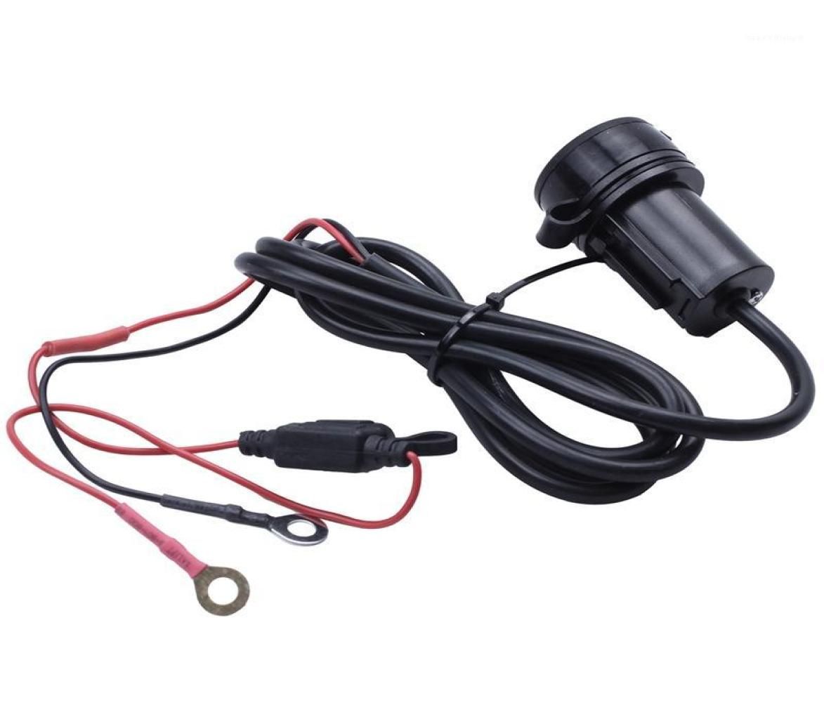 Rallonge 1M avec chargeur double USB 12V/24V