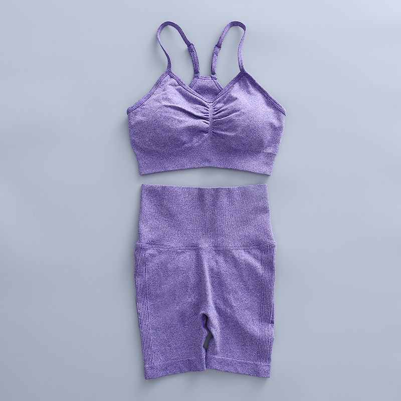 purple bra-2pcs