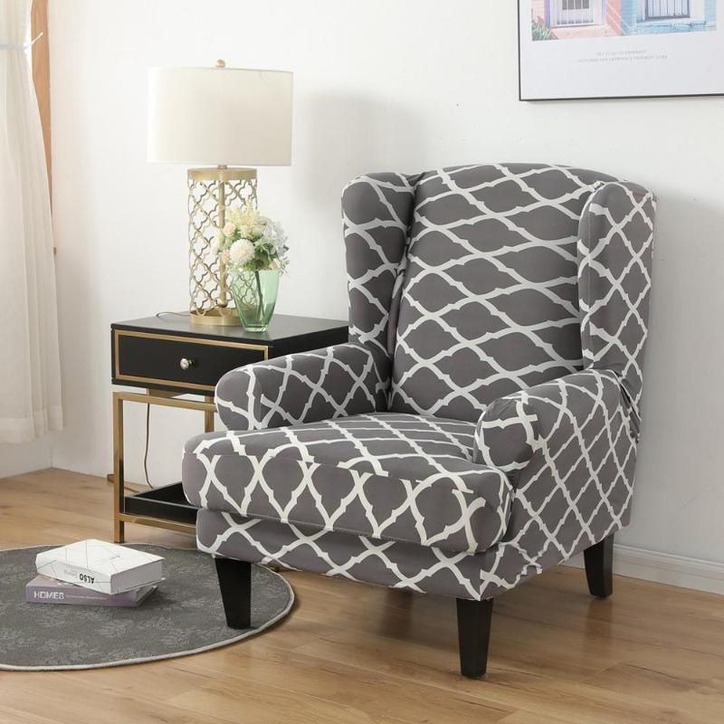 Style E Wing Chair Cover