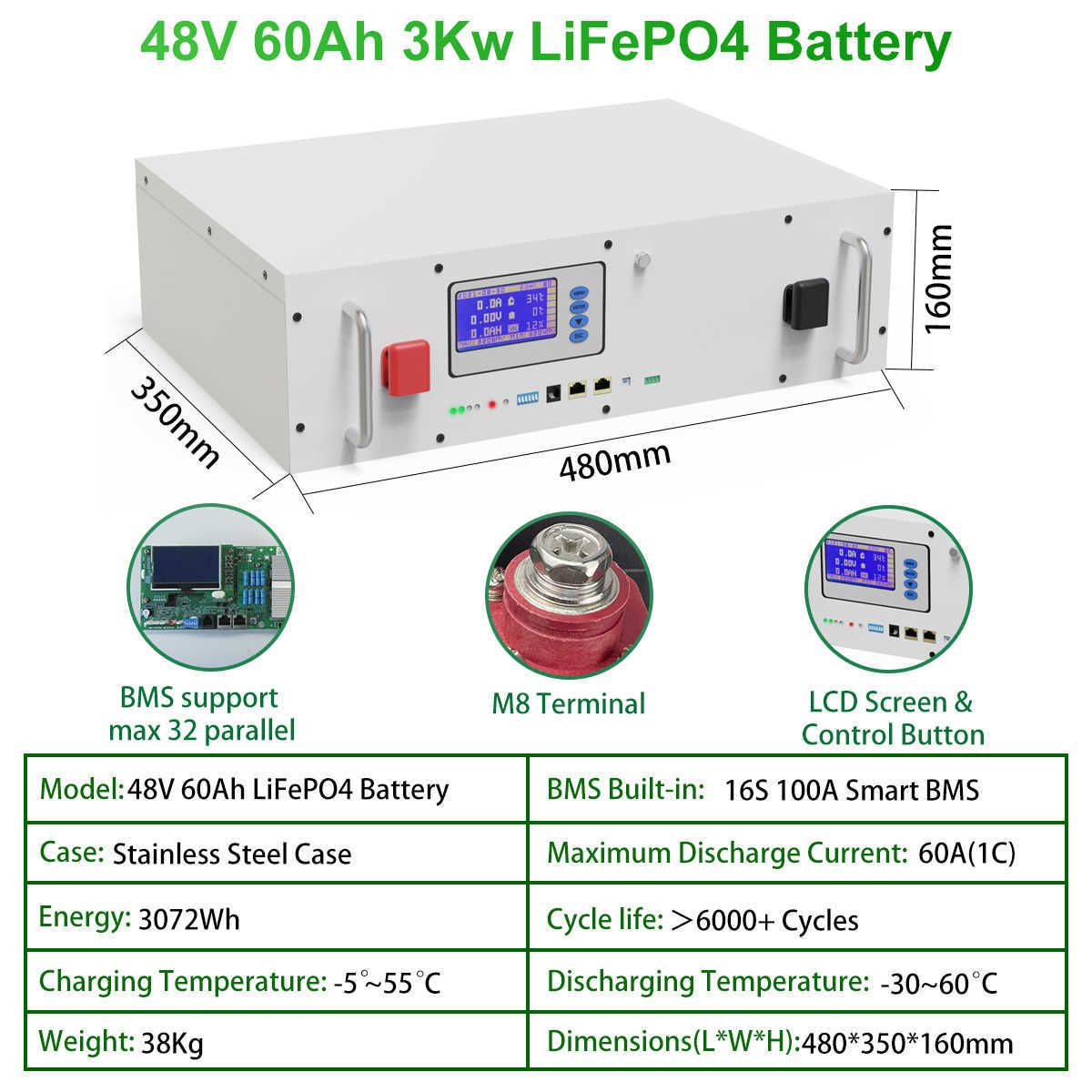 48V 3KW 32 بالتوازي