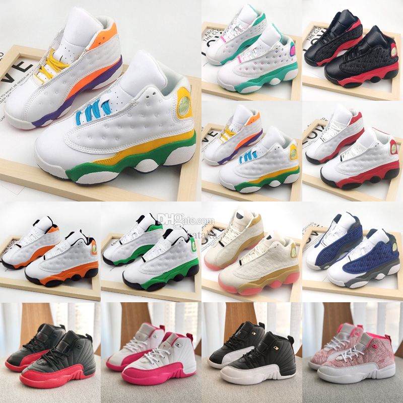 13 XIII Low Basketball Shoes Kids Toddler Youth Sneakers