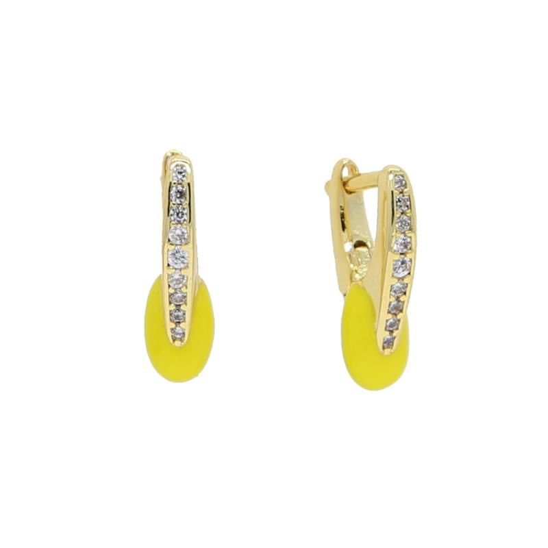 yellow enamel