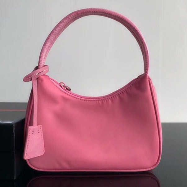 Canvas Hobo Pink