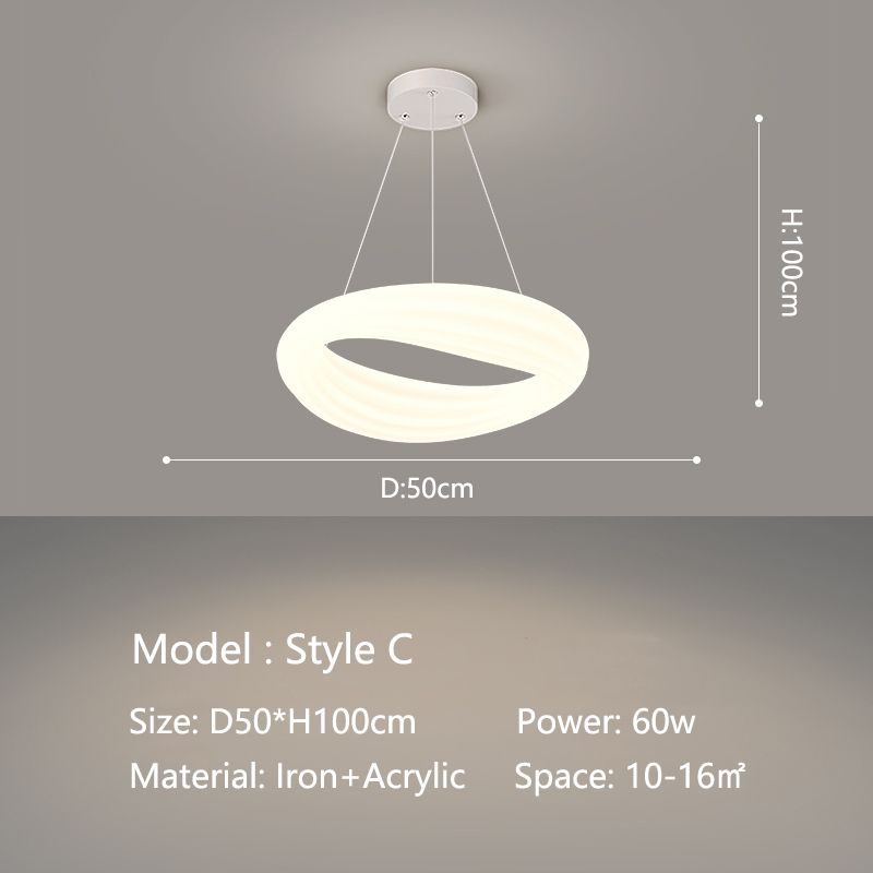 Style C White Remote Dimmarm