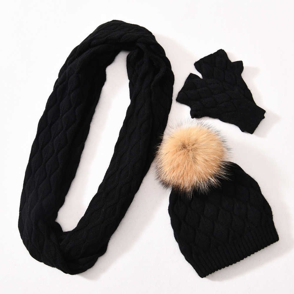 Loop Scarf Black