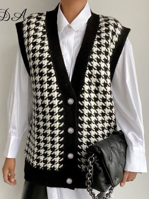 zwart vest