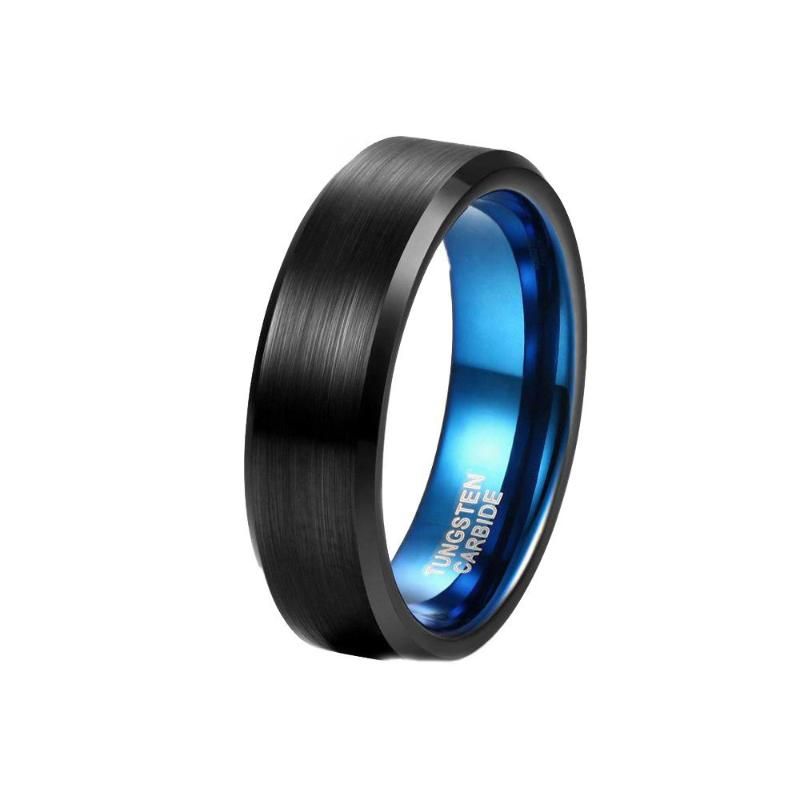 Zwart blauw 6 mm