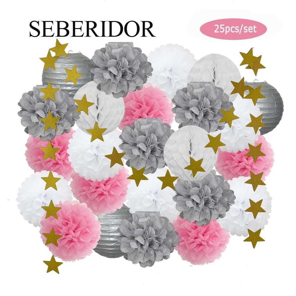 Argento scuro rosa-8 pollice (circa 20 cm)