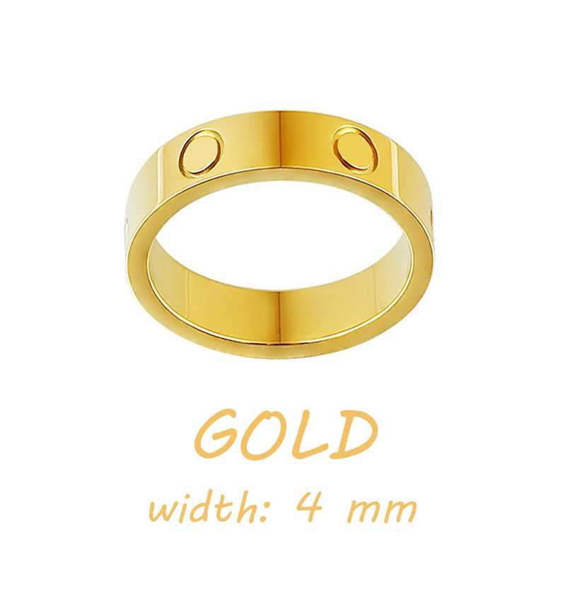 Goud 4 mm (geen diamant)