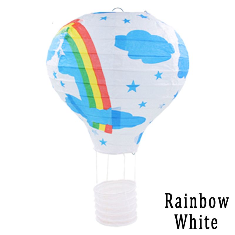 Rainbow White-12inch(30cm)5pcs