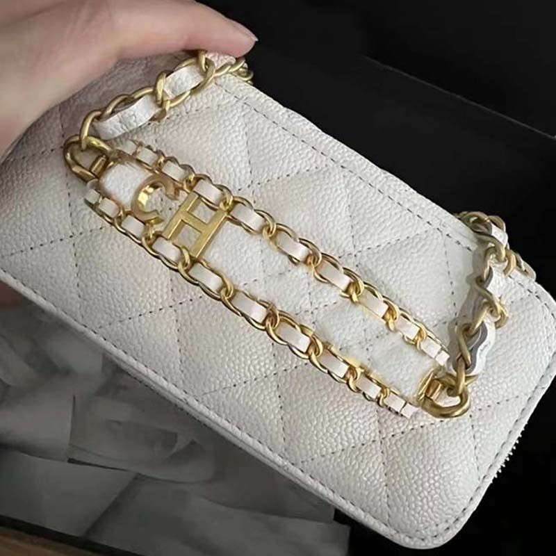 Fashion Handbag Shoulder Bag Luxury Designer Bag Metal Chain Gold And  Silver Womens Woven Bag Genuine Leather Bag Flap Crossbody Bag Handbag  Wallet From Fashion_bar1688, $30.32
