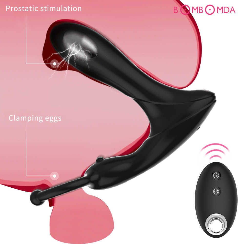 Electric Shock Male Prostate Massage Vibrator Anal Plug Sex Toys For Man Masturbator Butt Perineum Stimulator Toy Adult 210622 From Ruiqi04, $29.57 DHgate