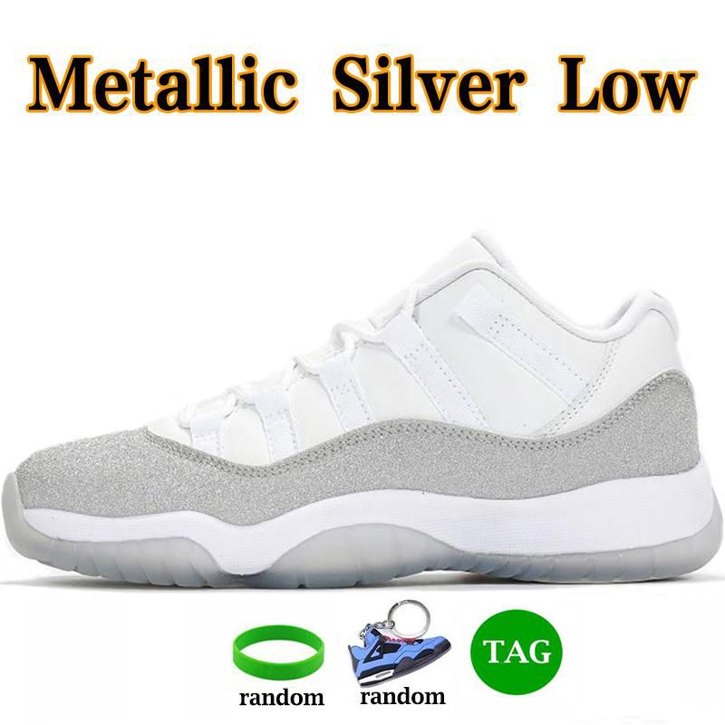 17 11s metallic silver low