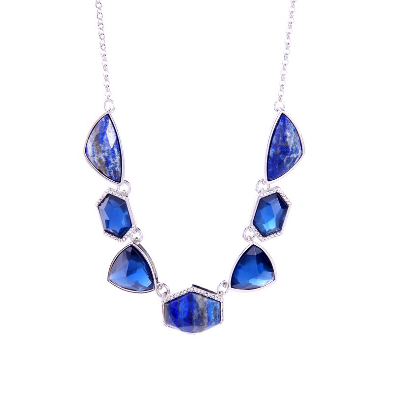 Blue Necklace 44cm