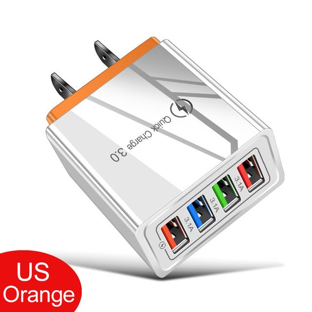 US Plug orange