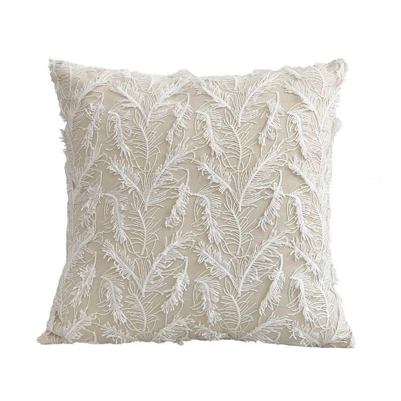 Feather pillowcase