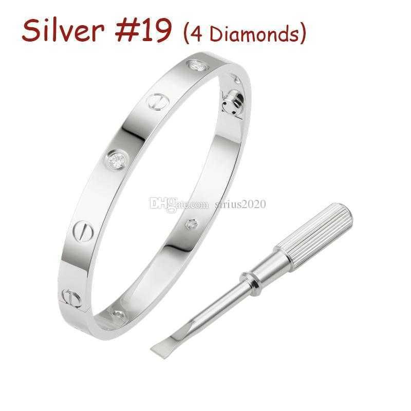 Silver # 19 (4 diamanter)
