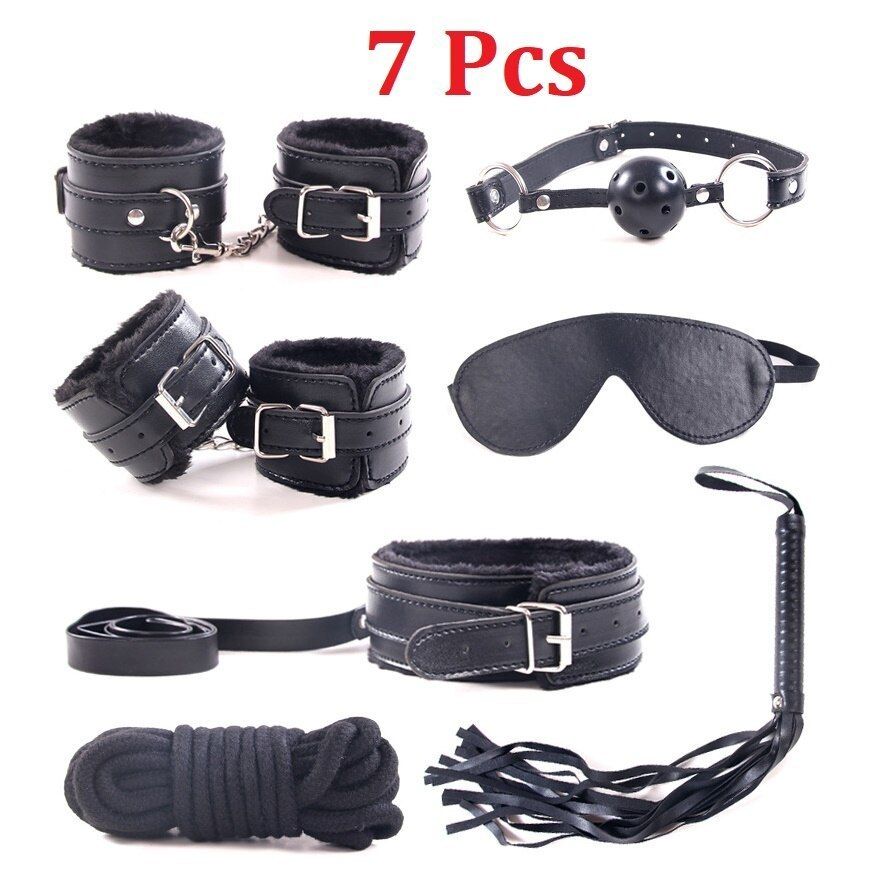 Leather 7pcs Black